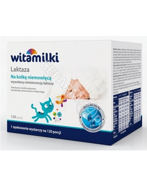 COLFARM Witamilki laktaza x 120 kaps + Witamilki syrop 120 ml GRATIS!!!