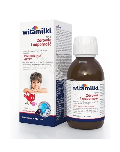 COLFARM Witamilki syrop zdrowie i odporność 120 ml