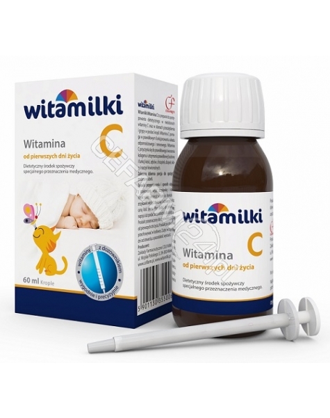 COLFARM Witamilki witamina c krople 60 ml
