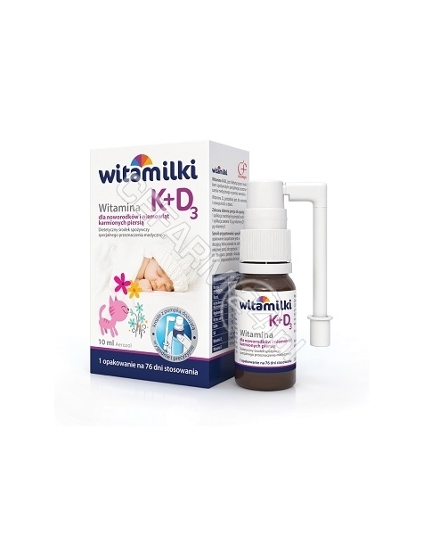 COLFARM Witamilki witamina k+d3 aerozol 10 ml (data ważności <span class=