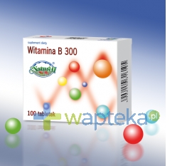 NATURELL POLSKA SP.Z O.O. Witamina B 300 100 tabletek NATURELL