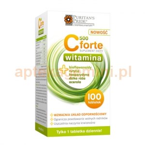 HOLBEX Witamina C 500 Forte, 100 tabletek