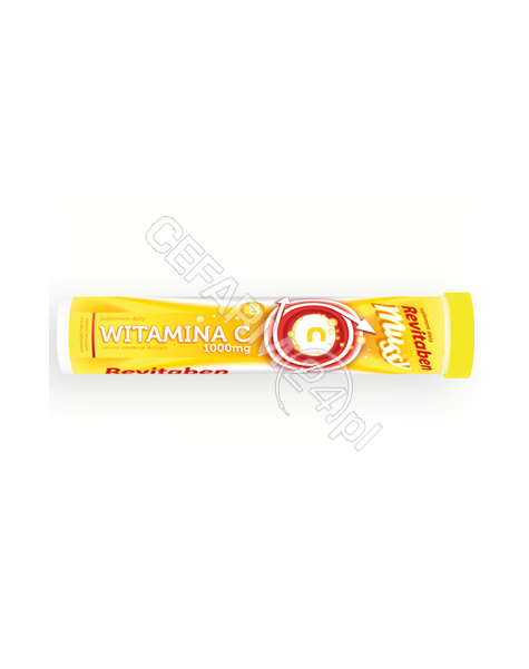 NORD FARM Witamina c revitaben mussy 1000 mg x 20 tabl musujących