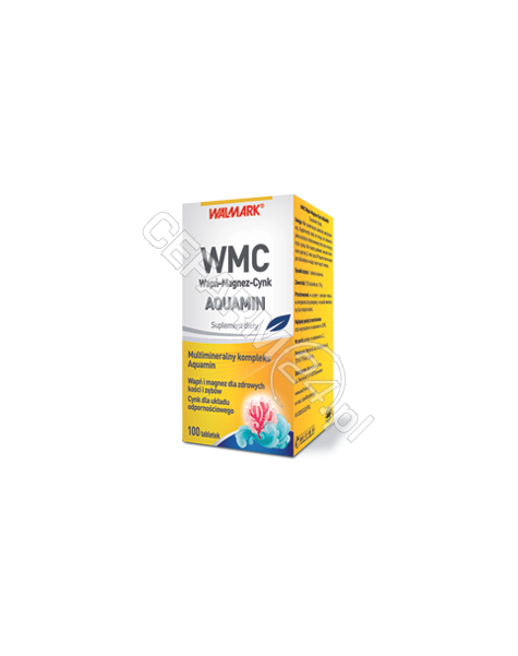 WALMARK Wmc wapń-magnez-cynk aquamin x 100 tabl