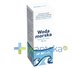 SYNOPTIS PHARMA SP. Z O.O. Woda morska APTEO CARE spray do nosa 30ml