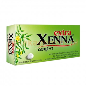 USP ZDROWIE Xenna Extra Comfort, 10 tabletek drażowanych OKAZJA