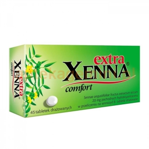 USP ZDROWIE Xenna Extra Comfort, 45 tabletek drażowanych
