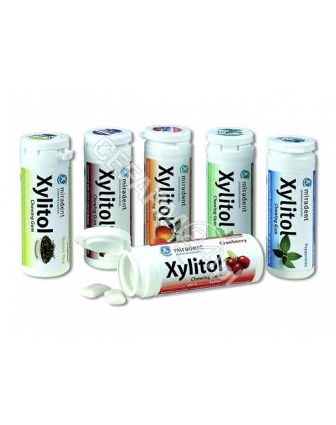 Miradent Xylitol guma do żucia łagodna mięta (kędzierzawa) x 30 szt