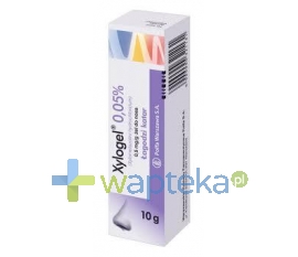 WARSZAWSKIE ZAKŁ.FARM. POLFA S.A. Xylogel 0.05% żel do nosa 0,5mg/g 15ml