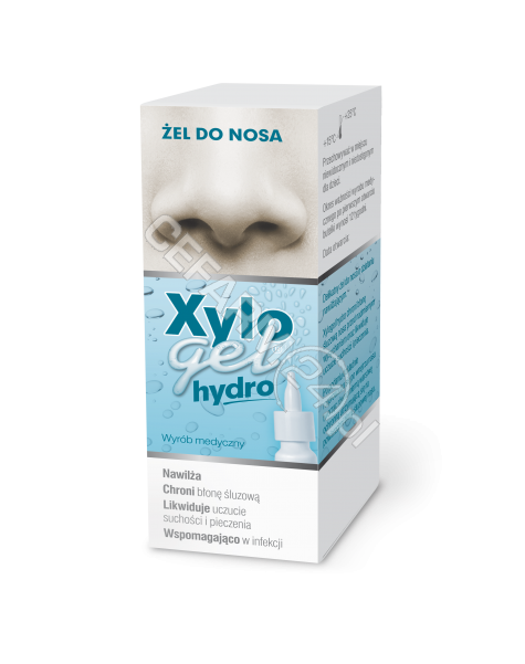 POLFA WARSZA Xylogel hydro żel do nosa w sprayu 10 g (butelka)