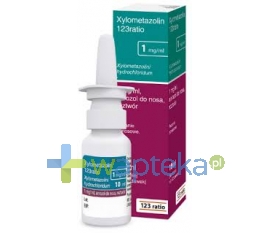 123RATIO SP. Z O.O. Xylometazolin 123ratio 0.1% aerozol 10 ml