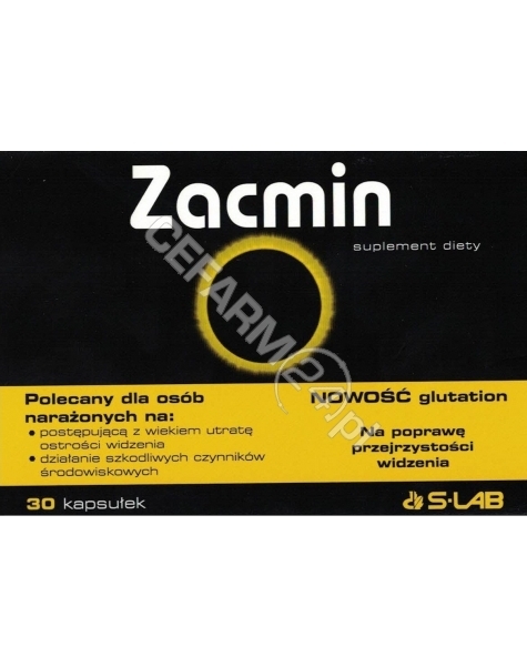 S-LAB Zacmin x 30 kaps