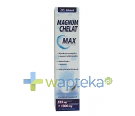 NATUR PRODUKT PHARMA SP. Z O.O. Zdrovit Magnum Chelat Max 20 tabletek musujących