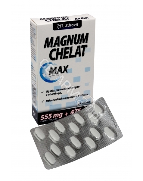 NP PHARMA Zdrovit magnum chelat max x 28 tabl powlekanych