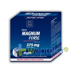 NATUR PRODUKT PHARMA SP. Z O.O. Zdrovit Magnum Forte 375 20 saszetek