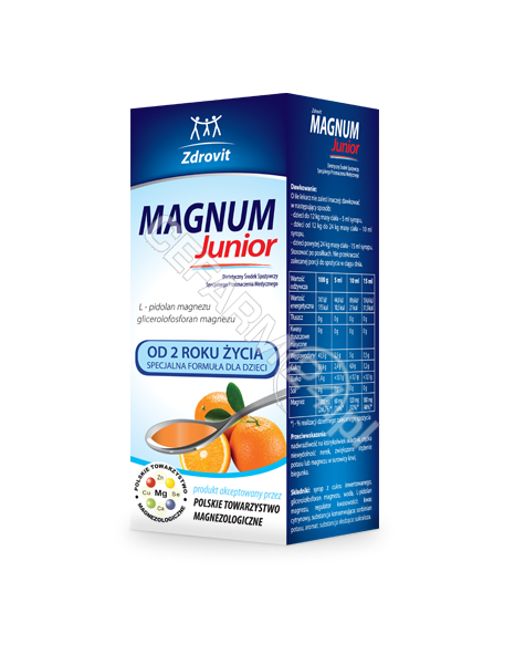 NP PHARMA Zdrovit magnum junior syrop 150 ml