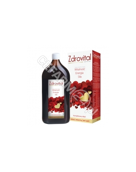 NATUR PRODUK Zdrovital tonik wzmacniający 900 ml