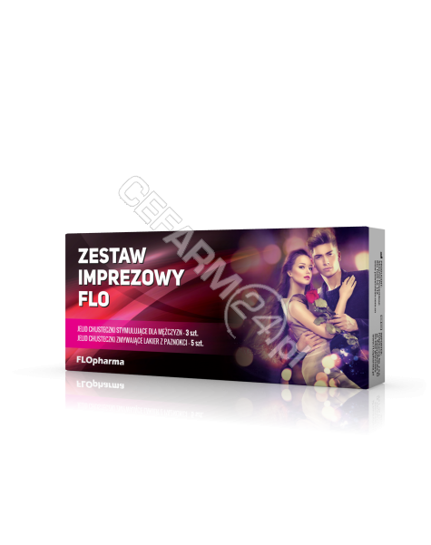 FLOPHARMA Zestaw imprezowy FLO + drugie opakowanie GRATIS !!!