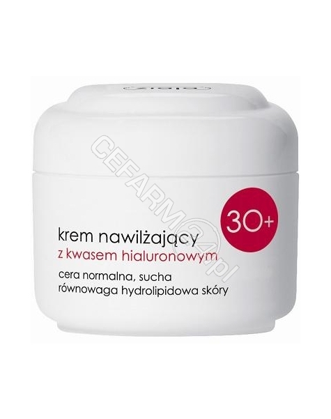 ZIAJA Ziaja 30+ krem nawilżający z kwasem hialuronowym 50 ml