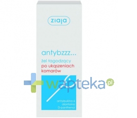 ZIAJA LTD. Z.P.L. ZIAJA ANTYBZZZ Żel łagodzący po ukąszeniach komarów 30 ml