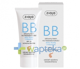 ZIAJA LTD. Z.P.L. ZIAJA BB Krem do skóry tłustej i mieszanej odcień opalony 50ml