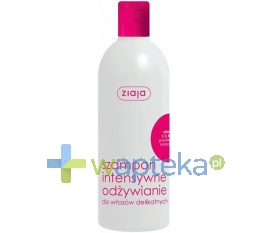 ZIAJA LTD. Z.P.L. ZIAJA INTENSYWNE ODŻYWIANIE Szampon włosy delikatne 400 ml