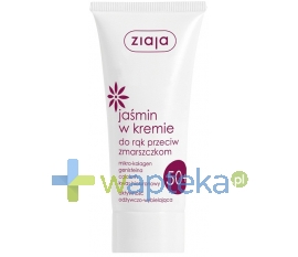 ZIAJA LTD. Z.P.L. Ziaja Jaśmin krem do rąk przeciw zmarszczkom 50+ 50 ml