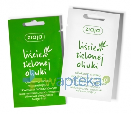 ZIAJA LTD. Z.P.L. ZIAJA LIŚCIE OLIWKI Maseczka kaolinowa 7ml