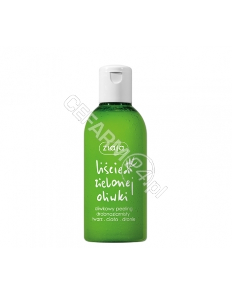 ZIAJA Ziaja liście zielonej oliwki - oliwkowy peeling drobnoziarnisty 200 ml