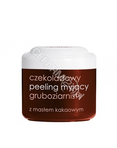 ZIAJA Ziaja masło kakakowe czekoladowy peeling myjący gruboziarnisty 200 ml