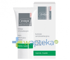 ZIAJA LTD. Z.P.L. ZIAJA MED ANTYBKTERYJNA Krem redukujący trądzik 50 ml