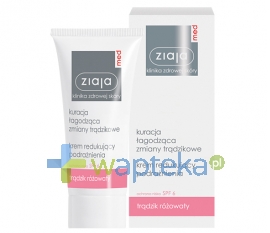 ZIAJA LTD. Z.P.L. ZIAJA MED Krem na trądzik różowaty 50 ml