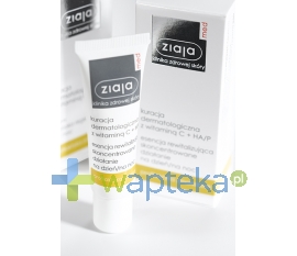 ZIAJA LTD. Z.P.L. ZIAJA MED Kuracja Dermatologiczna z witaminą C, esencja rewitalizująca na dzień i na noc 30 ml