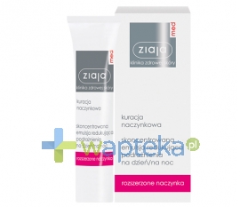 ZIAJA LTD. Z.P.L. ZIAJA MED NACZYNKOWA Emulsja redukująca podrażnienia na dzień i na noc 30 ml