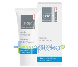 ZIAJA LTD. Z.P.L. ZIAJA MED NAWILŻAJĄCA LANO Krem na dzień i na noc 50 ml