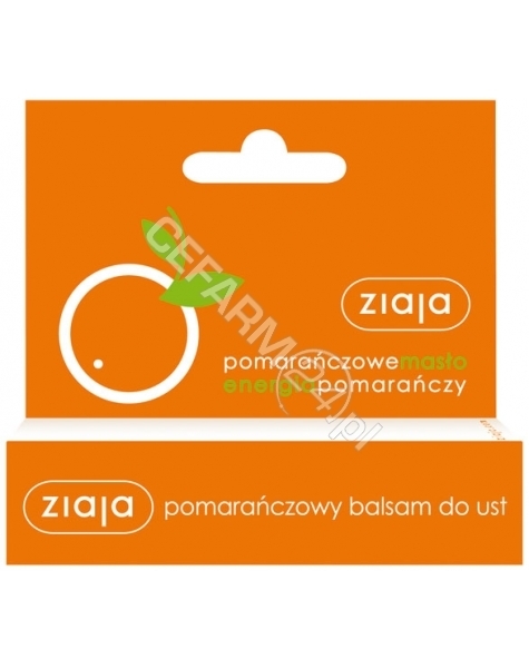 ZIAJA Ziaja Pomarańczowa balsam do ust 10 ml