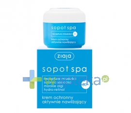 ZIAJA LTD. Z.P.L. ZIAJA SOPOT SPA Krem ochronny nawilżający 50ml