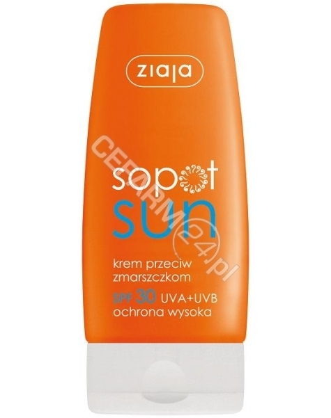 ZIAJA Ziaja sopot sun - krem przeciw zmarszczkom spf 30 60 ml