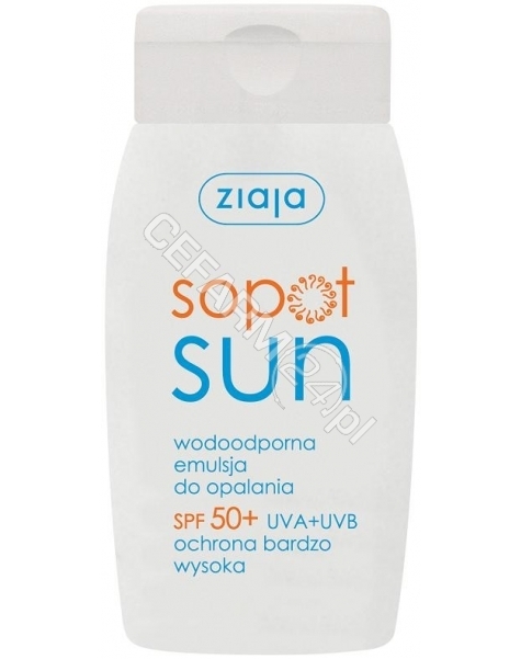 ZIAJA Ziaja sopot sun - wodoodporna emulsja do opalania spf 50+ 125 ml