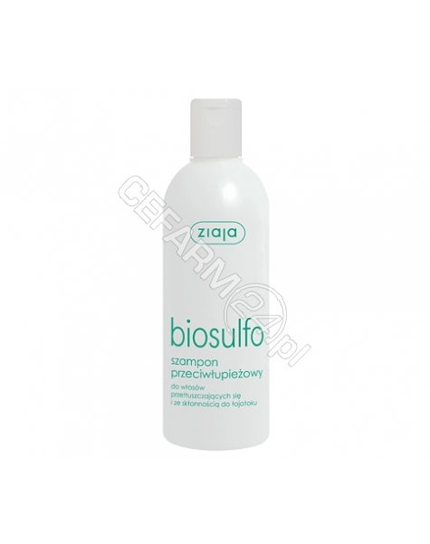 ZIAJA Ziaja szampon Biosulfo przeciwłupieżowy 300 ml