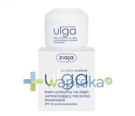 ZIAJA LTD. Z.P.L. ZIAJA ULGA Krem ochronny na dzień wzmacniający naczynka 50 ml