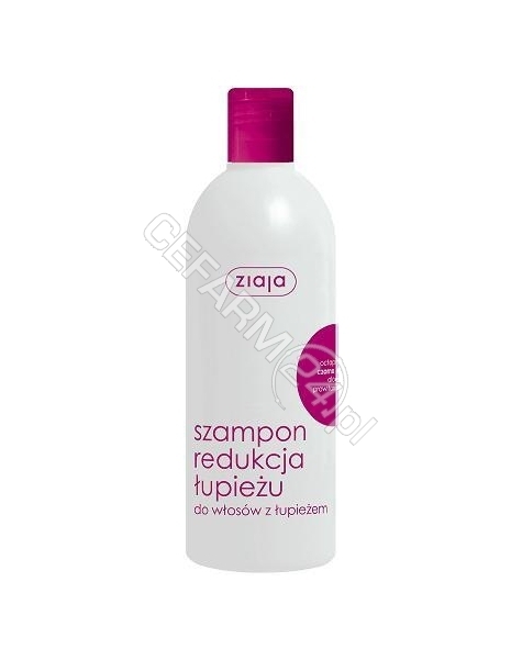 ZIAJA Ziaja włosy szampon redukcja łupieżu czarna rzepa 400 ml