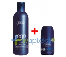 ZIAJA LTD. Z.P.L. SP. Z 0.0. Ziaja Yego Zestaw żel 3 w 1 pod prysznic 300ml + anty-perspirant sport dla mężczyzn 60ml