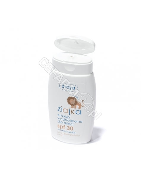 ZIAJA Ziaja ziajka słoneczna emulsja do opalania dla dzieci spf 30 125 ml