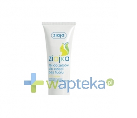 ZIAJA LTD. Z.P.L. ZIAJA ZIAJKA żel do zębów dla dzieci bez fluoru 50 ml