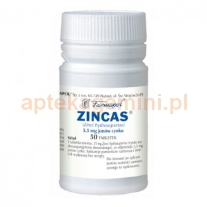 FARMAPOL SP. Z O.O. Z.CH.-F. Zincas 30mg 50 tabletek