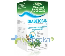 HERBAPOL-ŁÓDŹ S.A.-ZAKŁAD W KUTNIE Zioła Fix Diabetosan mieszanka 20 saszetek