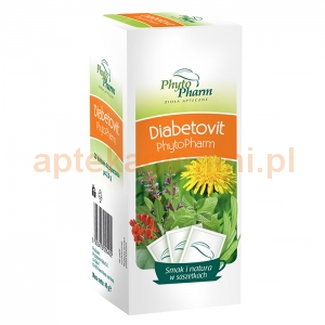 PHYTOPHARM KLĘKA Zioła fix, Diabetovit, 20 saszetek