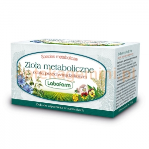 LABOFARM Zioła fix, Metaboliczne (przeciwtrądzikowe), 30 saszetek