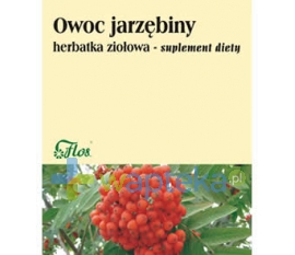 FLOS ZAKŁ.KONF.ZIÓŁ ELŻBIETA I JAN GŁĄB Zioła Owoc Jarzębiny 50g